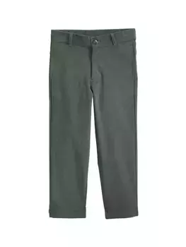 Узкие брюки из твила для маленьких мальчиков и мальчиков Bella Bliss, цвет leaf green