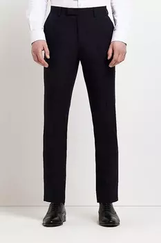 Узкие брюки из твила River Island, синий