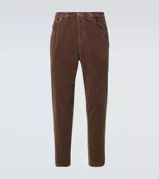 Узкие брюки из вельвета Brunello Cucinelli, C6025