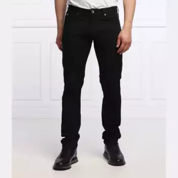 Узкие брюки j06 Emporio Armani, черный