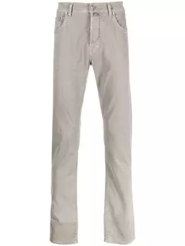 Узкие брюки Jacob Cohn, бежевый