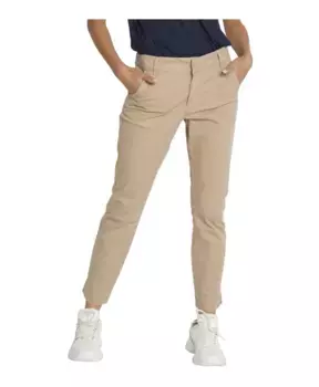 Узкие брюки Kaffe, бежевый