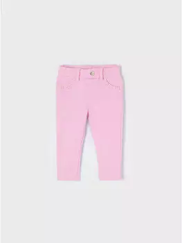 Узкие брюки кроя Mayoral, розовый