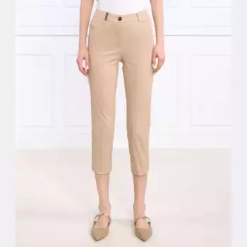 Узкие брюки кроя Peserico, бежевый