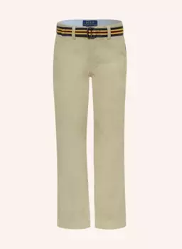 Узкие брюки кроя Polo Ralph Lauren, бежевый