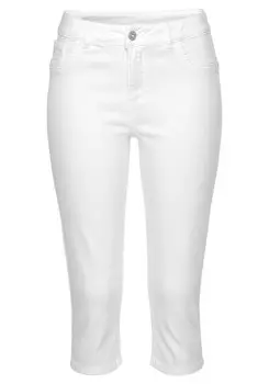 Узкие брюки LASCANA, белый