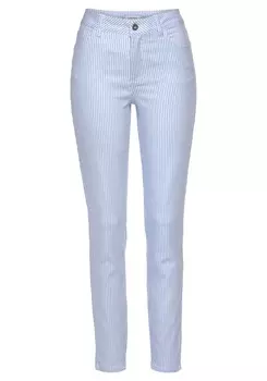 Узкие брюки Lascana, светло-синий