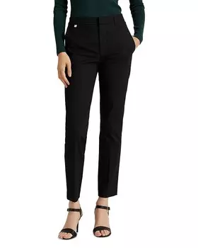 Узкие брюки Lauren Ralph Lauren, черный