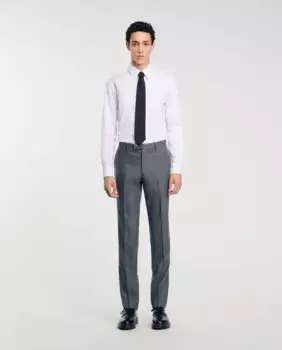 Узкие брюки мужского костюма Sandro, серый