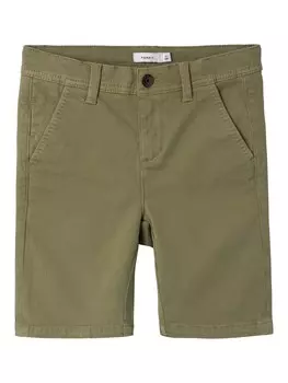 Узкие брюки Name It SILAS, оливковый