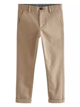 Узкие брюки Next, бежевый