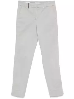 Узкие брюки Peserico, серый