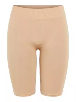 Узкие брюки PIECES London, бежевый