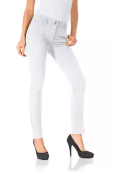 Узкие брюки RICK CARDONA by Heine, белый