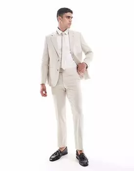 Узкие брюки River Island бежевого цвета