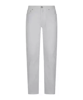 Узкие брюки с 5 карманами Jacob Cohn, белый