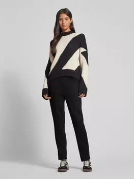 Узкие брюки с эластичным поясом More & More, черный