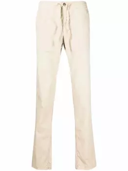 Узкие брюки с кулиской Incotex, нейтральный