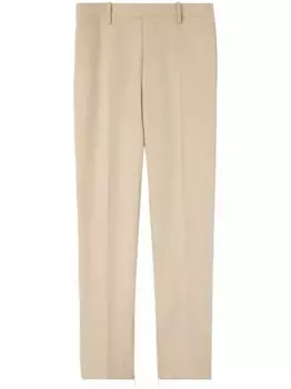 Узкие брюки с логотипом OFF-WHITE, нейтральный