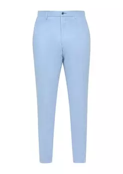 Узкие брюки s.Oliver BLACK LABEL Pure, небесно-синий