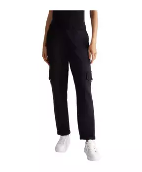 Узкие брюки с пайетками Liu Jo, черный