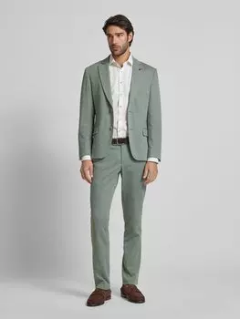 Узкие брюки с петлями для ремня ATELIER TORINO, зеленый