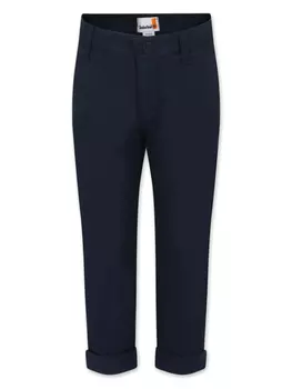 Узкие брюки с подворотами Timberland Kids, синий