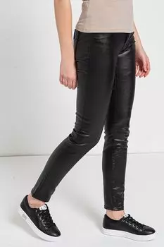 Узкие брюки с пропиткой Armani Exchange, черный