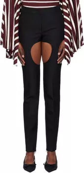 Узкие брюки с вырезом Pushbutton