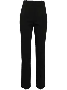Узкие брюки с завышенной талией Tela, черный