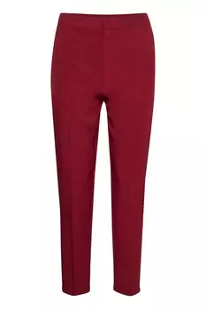 Узкие брюки Saint Tropez Oliva, темно-красный