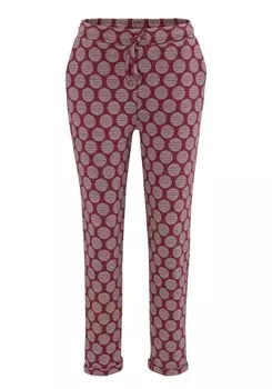 Узкие брюки Selected, бордо