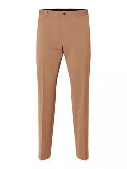 Узкие брюки SELECTED HOMME Liam, кэмел
