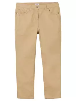 Узкие брюки Sheego, бежевый