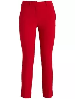 Узкие брюки SIMONA CORSELLINI, красный