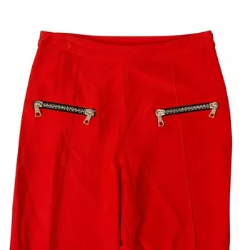 Узкие брюки со штрипками Unravel Project - Красный, красный