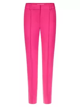 Узкие брюки со швами до щиколотки Michael Michael Kors, цвет deep fuchsia