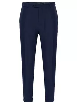 Узкие брюки со складками Antioch, темно-синий