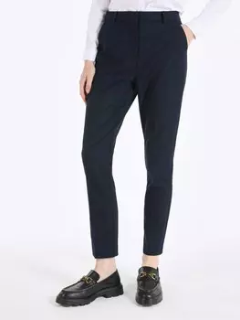 Узкие брюки со складками Colin's, морской синий