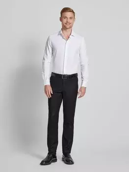 Узкие брюки со стрелками Emporio Armani, антрацит
