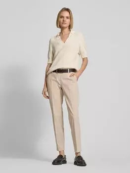 Узкие брюки со стрелками Windsor, бежевый