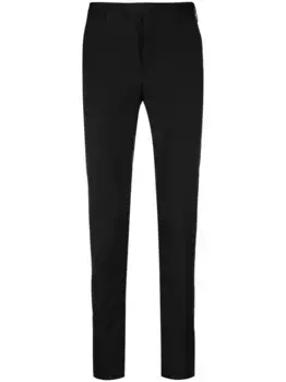Узкие брюки строгого кроя PT Torino, черный