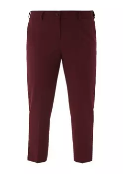 Узкие брюки Triangle, бордо