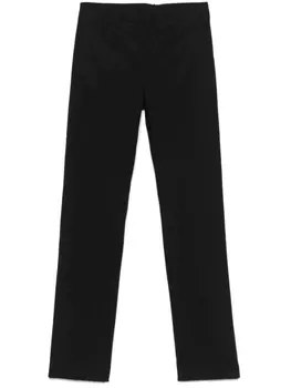 Узкие брюки TWINSET, черный