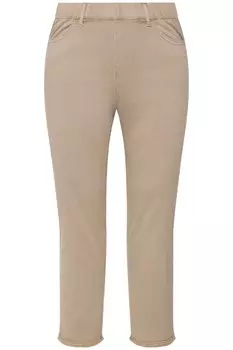 Узкие брюки Ulla Popken, бежевый