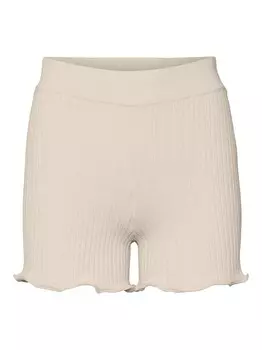 Узкие брюки VERO MODA Fibly, бежевый