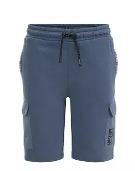 Узкие брюки We Fashion, синий