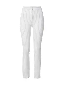 Узкие брюки Weekday ALECIA, белый