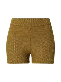 Узкие брюки WEEKDAY, оливковый