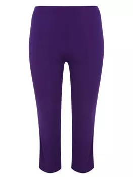 Узкие брюки Yoek Dolce, фиолетовый